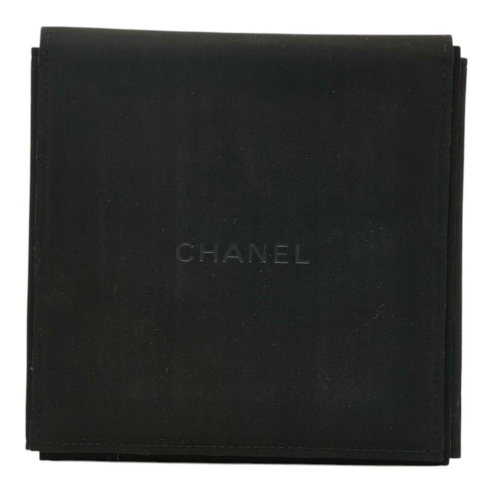 CHANEL Black Leather Logo Necklace - Picture 5 of 5